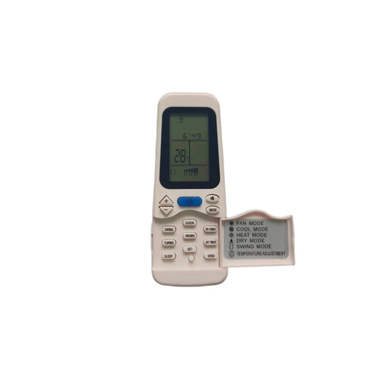 Generic Remote No. 155, Compatible with Hitachi AC Remote Control (Exactly Same Remote will Only Work) - POPNOVA