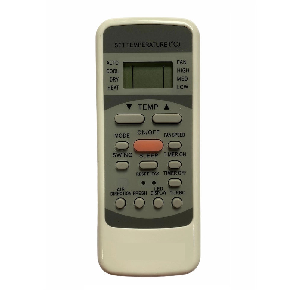 Generic Remote No. 79A, Compatible with Carrier AC Remote Control (Exactly Same Remote will Only Work) - POPNOVA