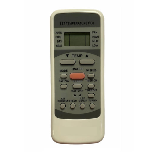 Generic Remote No. 79A, Compatible with Carrier AC Remote Control (Exactly Same Remote will Only Work) - POPNOVA