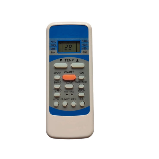 Generic Remote No. 7, Compatible with Carrier AC Remote Control (Exactly Same Remote will Only Work) - POPNOVA
