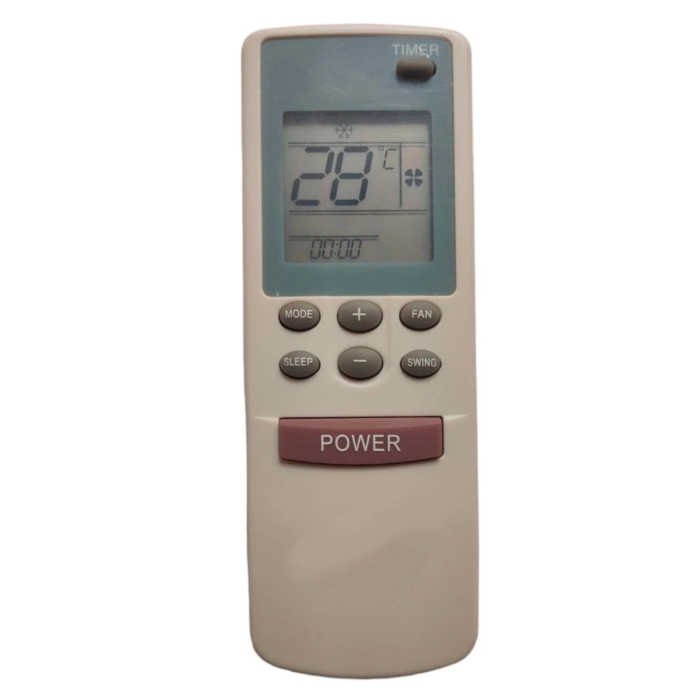 Generic Remote No. 24, Compatible with Bluestar AC Remote Control (Exactly Same Remote will Only Work) - POPNOVA