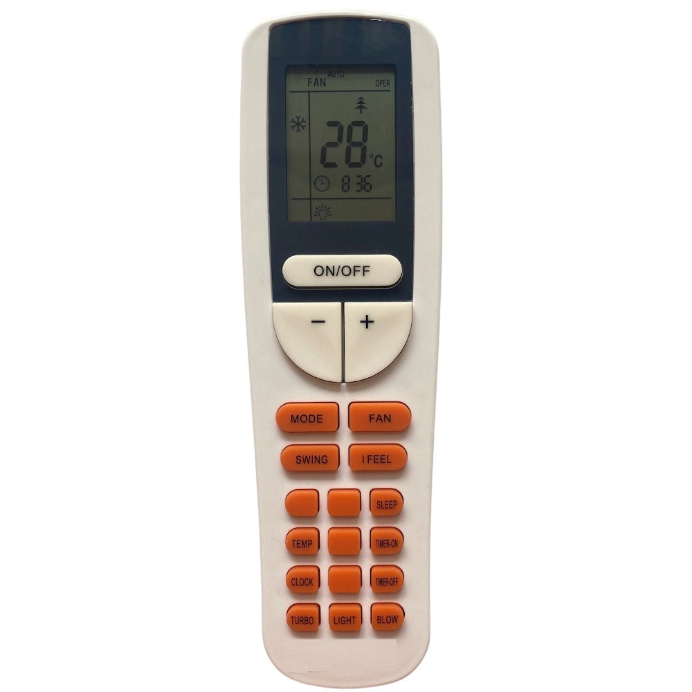Generic Remote No. 102, Compatible with Voltas AC Remote Control (Exactly Same Remote will Only Work) - POPNOVA