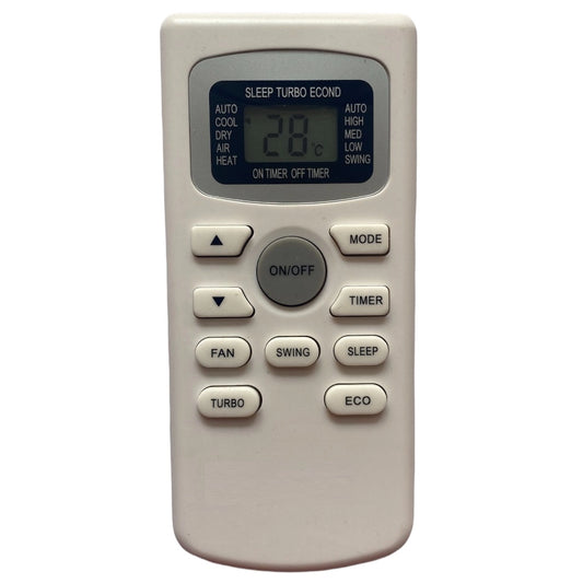 Generic Remote No. 68 with Backlight And Timer, Compatible with Hitachi AC Remote Control (Exactly Same Remote will Only Work) - POPNOVA