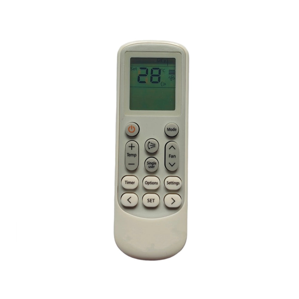 Generic Remote No. 61, Compatible with Electrolux AC Remote Control (Exactly Same Remote will Only Work) - POPNOVA