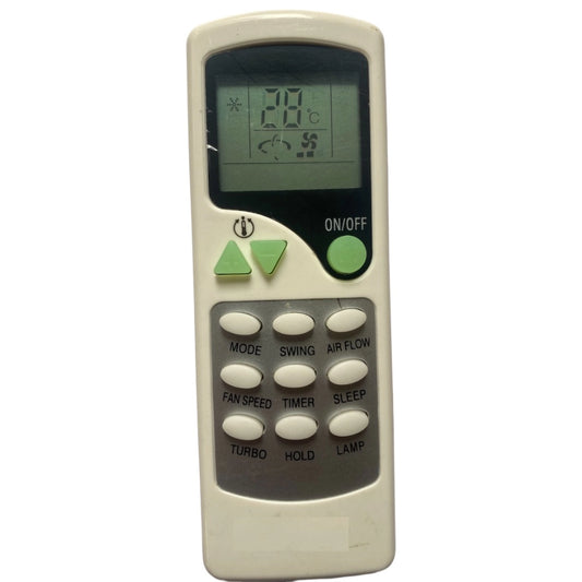 Generic Remote No. 7B, Compatible with Electrolux AC Remote Control (Exactly Same Remote will Only Work) - POPNOVA