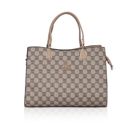 Women's Faux Leather Printed Handbag (Hilver) - POPNOVA