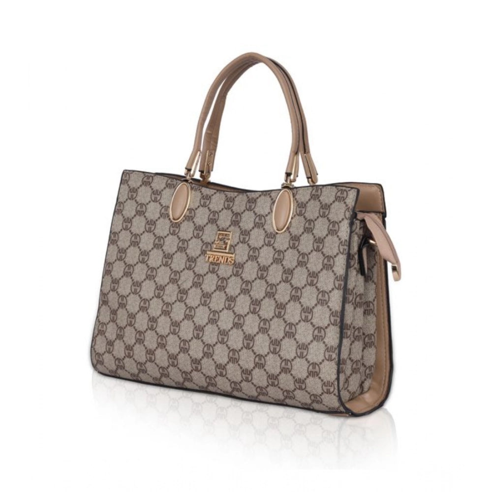 Women's Faux Leather Printed Handbag (Hilver) - POPNOVA