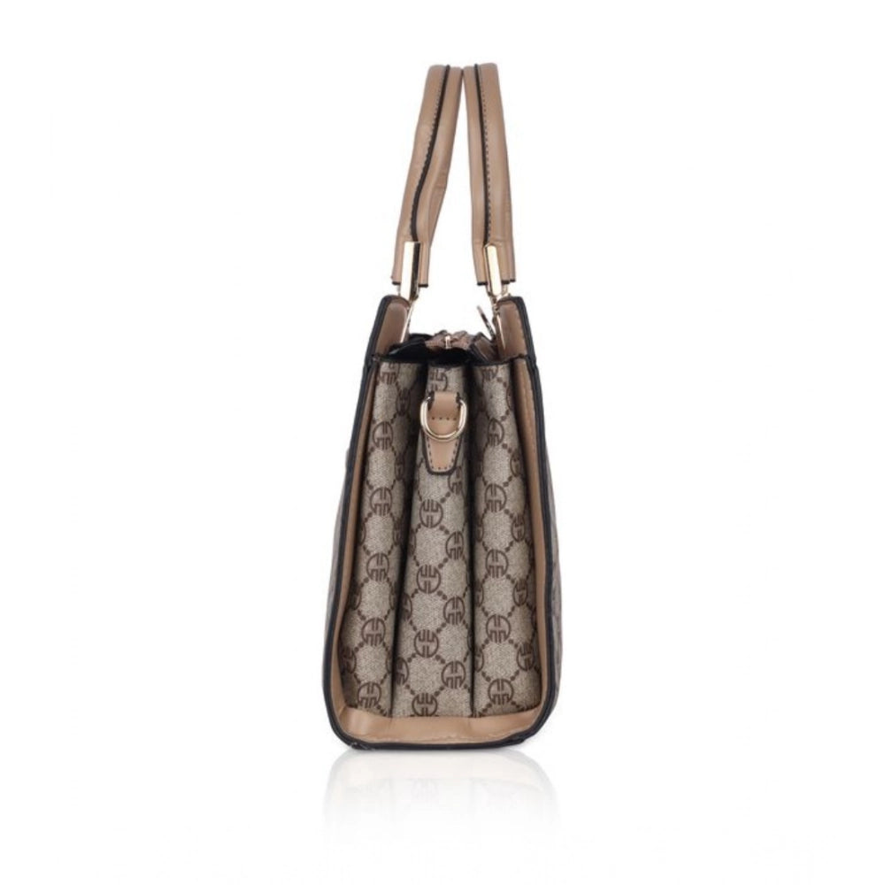 Women's Faux Leather Printed Handbag (Hilver) - POPNOVA