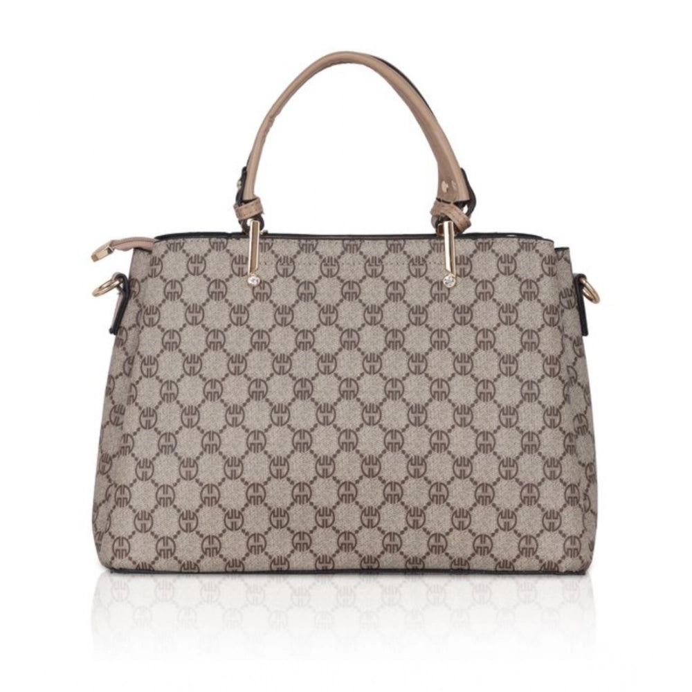 Women's Faux Leather Printed Handbag (Hilver) - POPNOVA