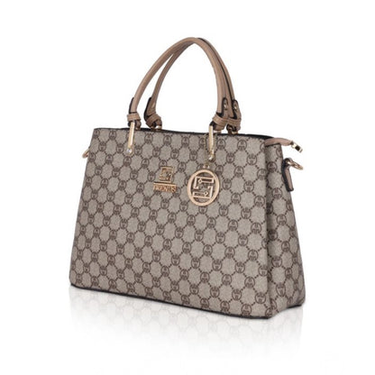 Women's Faux Leather Printed Handbag (Hilver) - POPNOVA