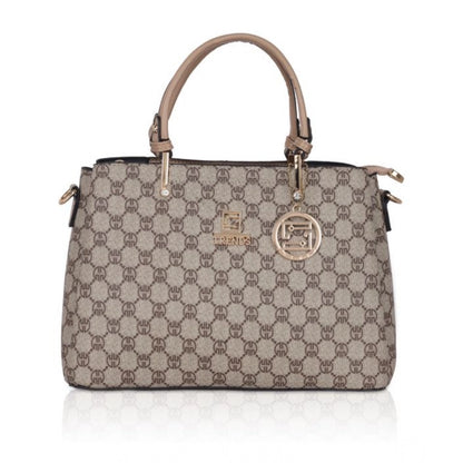 Women's Faux Leather Printed Handbag (Hilver) - POPNOVA