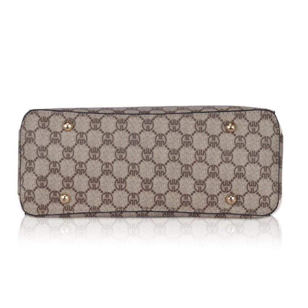 Women's Faux Leather Printed Handbag (Hilver) - POPNOVA