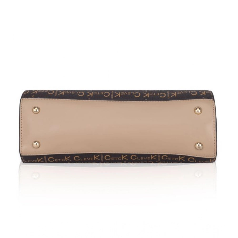 Women's Faux Leather Printed Handbag (Hilver) - POPNOVA