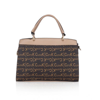 Women's Faux Leather Printed Handbag (Hilver) - POPNOVA