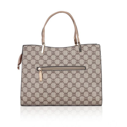 Women's Faux Leather Printed Handbag (Hilver) - POPNOVA