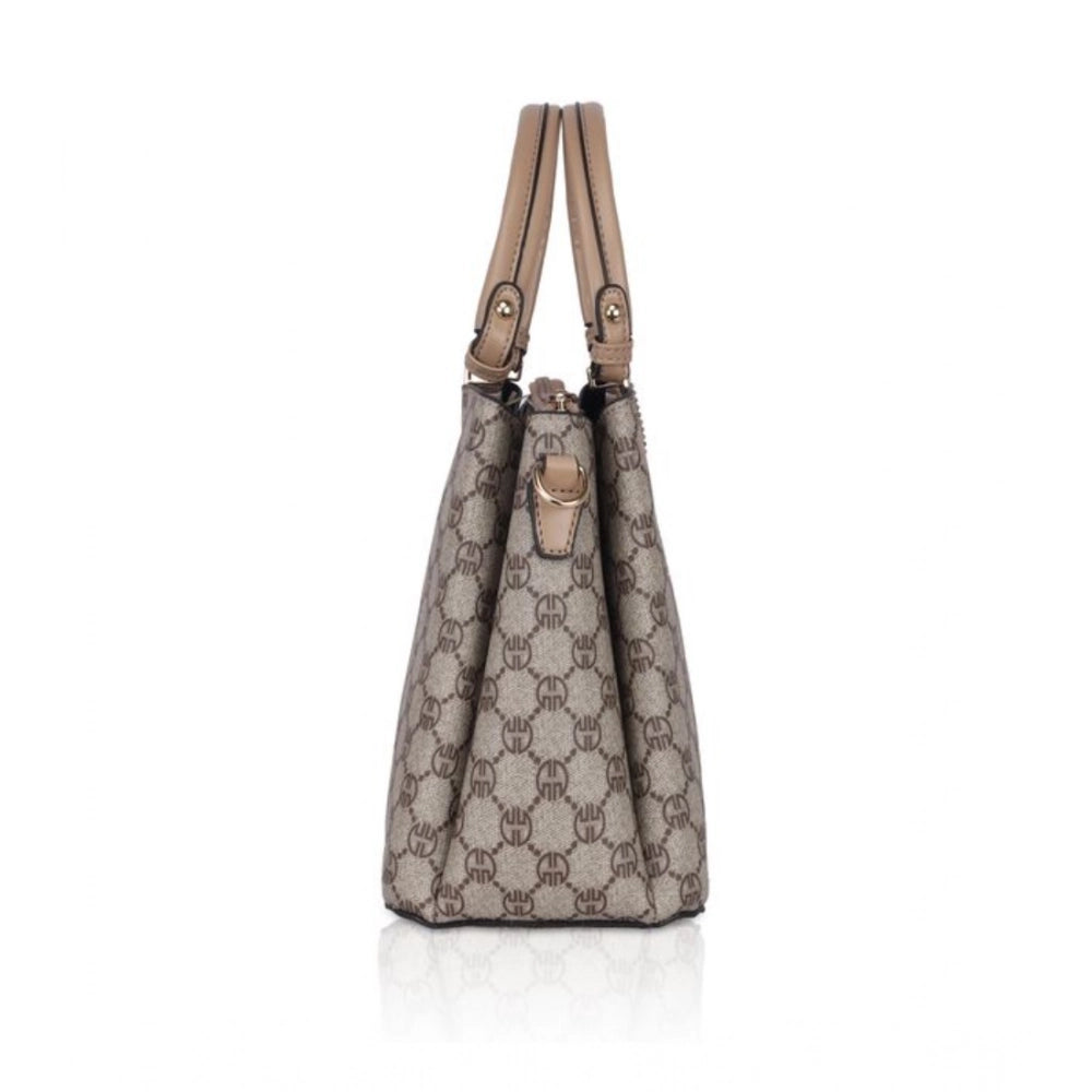 Women's Faux Leather Printed Handbag (Hilver) - POPNOVA