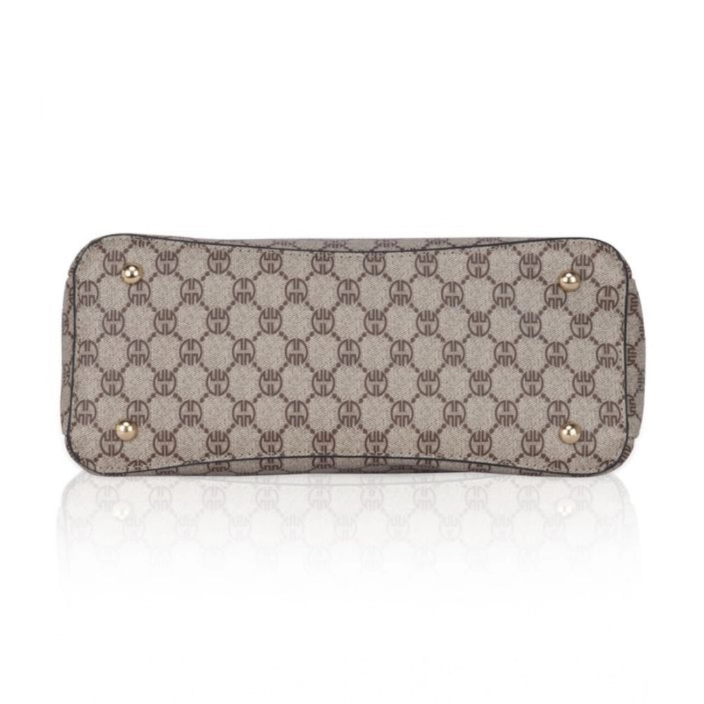 Women's Faux Leather Printed Handbag (Hilver) - POPNOVA