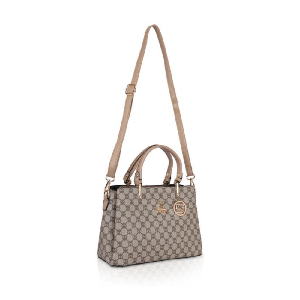 Women's Faux Leather Printed Handbag (Hilver) - POPNOVA