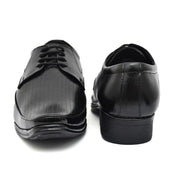 Men's Faux Leather Formal Shoes - Black
