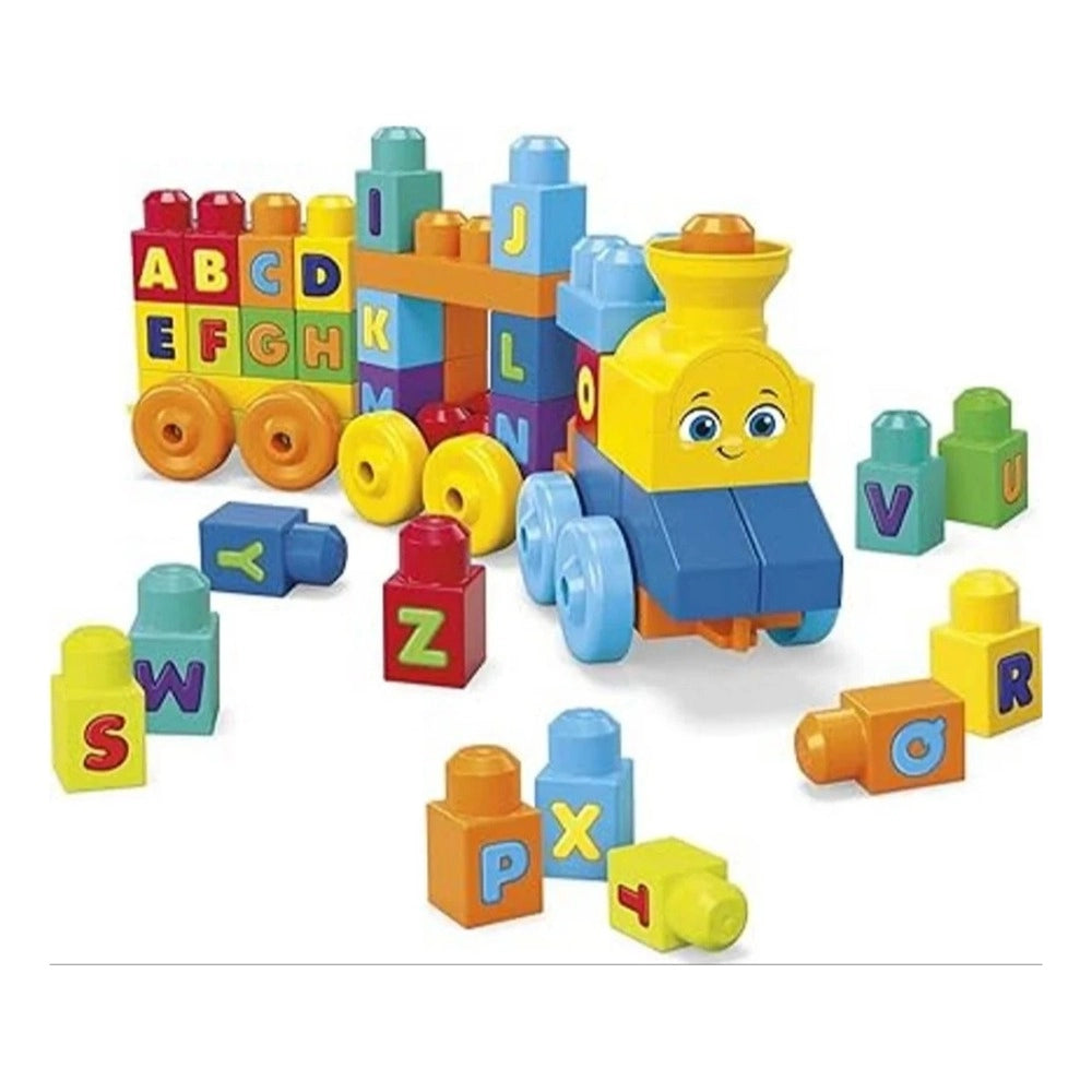 38 Pcs Set Jumbo Train Blocks educational toys for kids 3+ years