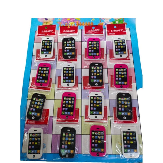 Pack Of 5 Mobile Eraser for Kids for School Use Eraser for Girls and Boys for Return Gift Item, Multicolour kids toys for...