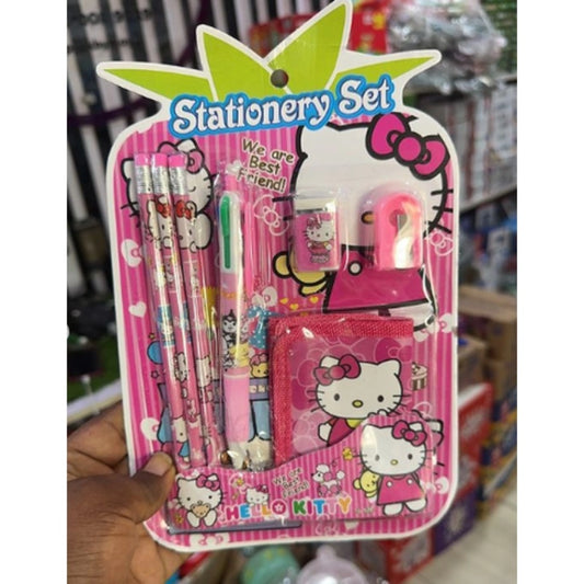 Kitten Stationery Set plastic toys for kids 3+ years