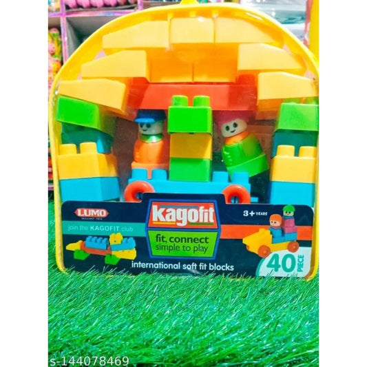 40 Pcs Set Blocks educational toys for kids 3+ years