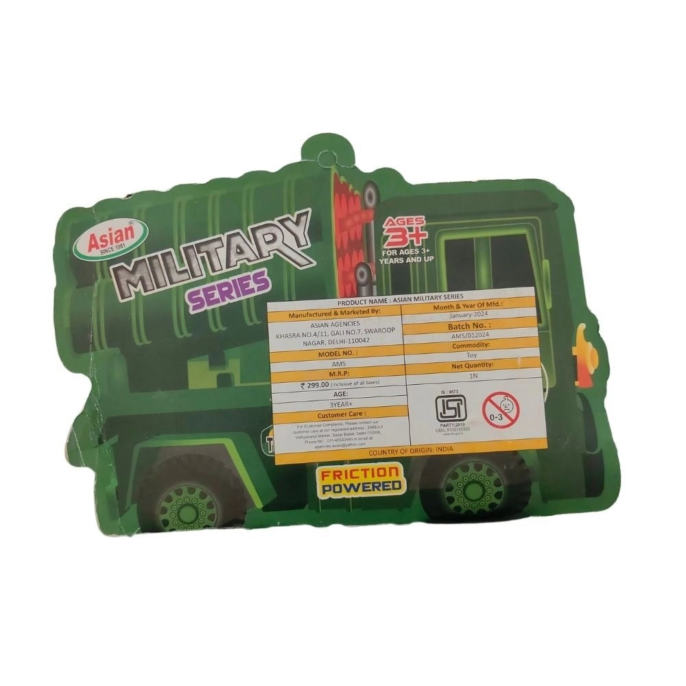 Agni Missile Launcher Military Truck toys for kids 1+ years