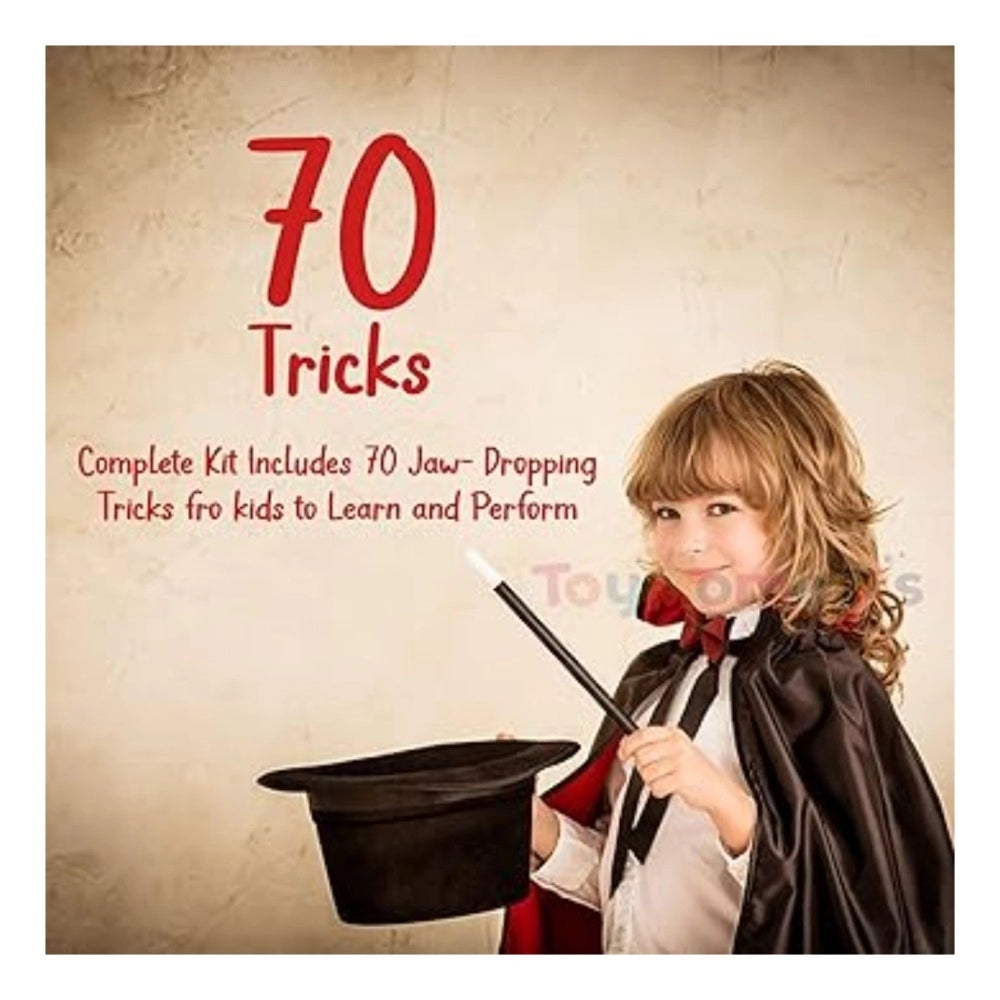 Art Of Magic Tricks including 70 Tricks educational toys for kids 3+ years