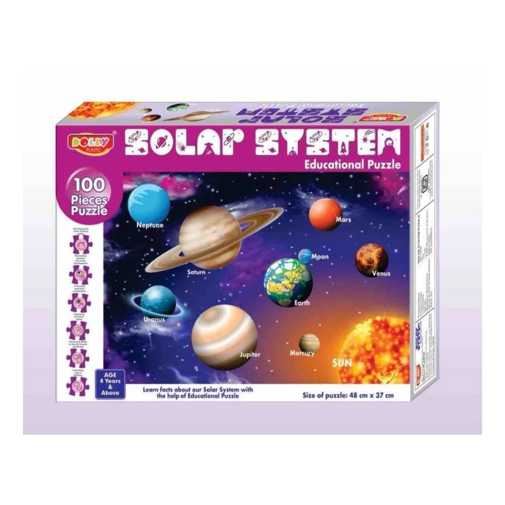 Solar System Puzzle educational toys for kids 3+ years
