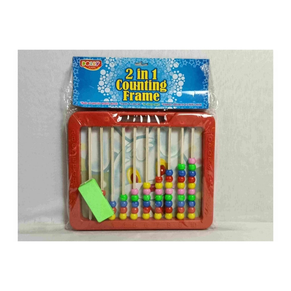 2 in 1 Counting Frame educational toys for kids 3+ years