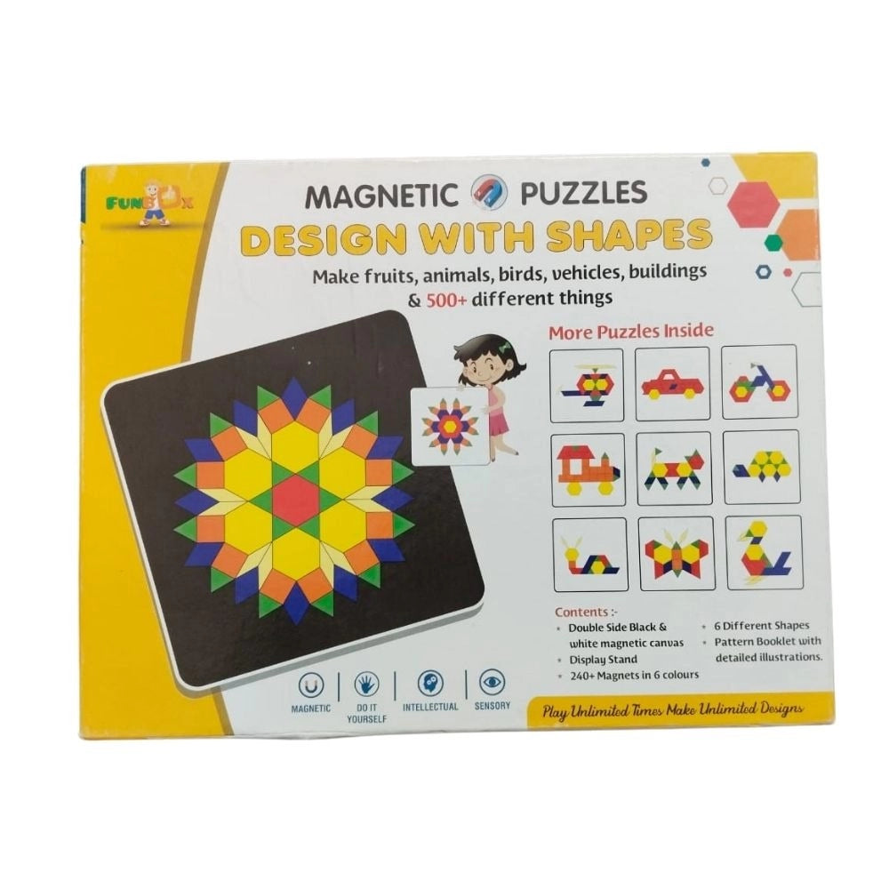 Magnetic Puzzle educational toys for kids 3+ years