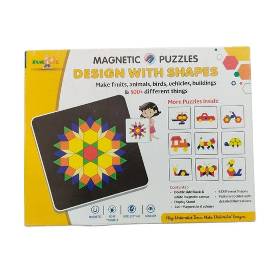 Magnetic Puzzle educational toys for kids 3+ years