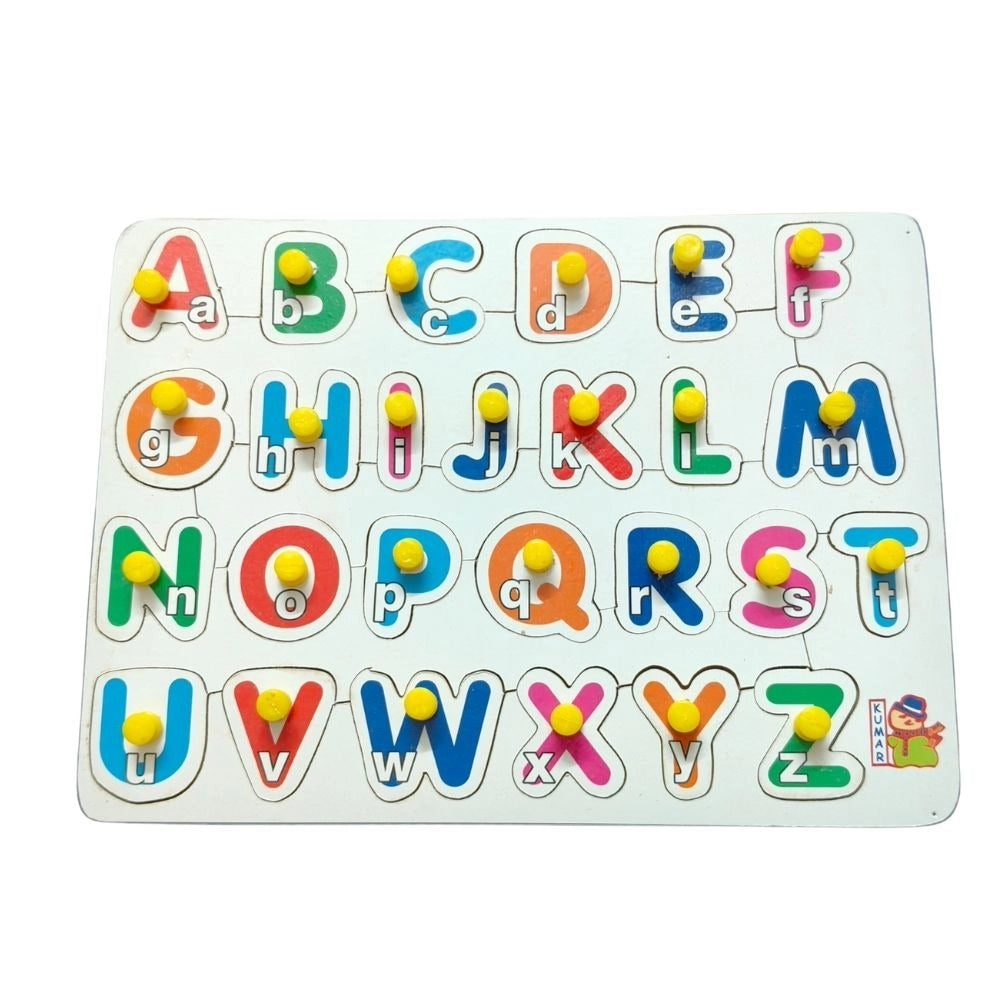 Alphapet With small letter Wooden Puzzle educational toys for kids 3+ years