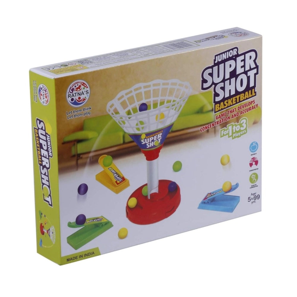 Junior Super Shot Basket Ball educational toys for kids 5+ years