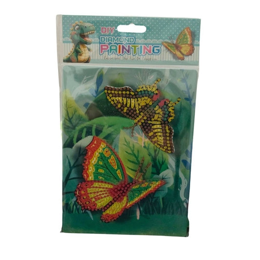 Pack Of 2 Diamond Painting Kit - Butterfly kids toys for kids 2+ years