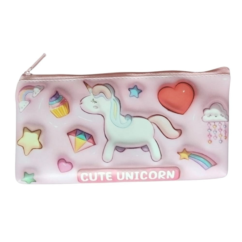 Unicorn Pencil Pouch kids toys for kids 3+ years