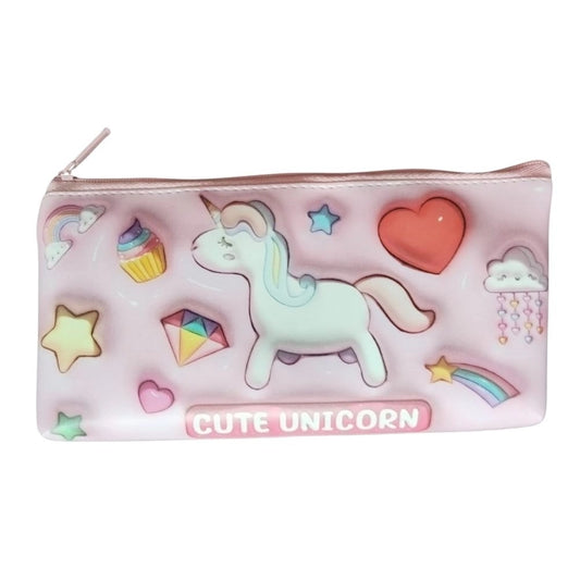 Unicorn Pencil Pouch kids toys for kids 3+ years