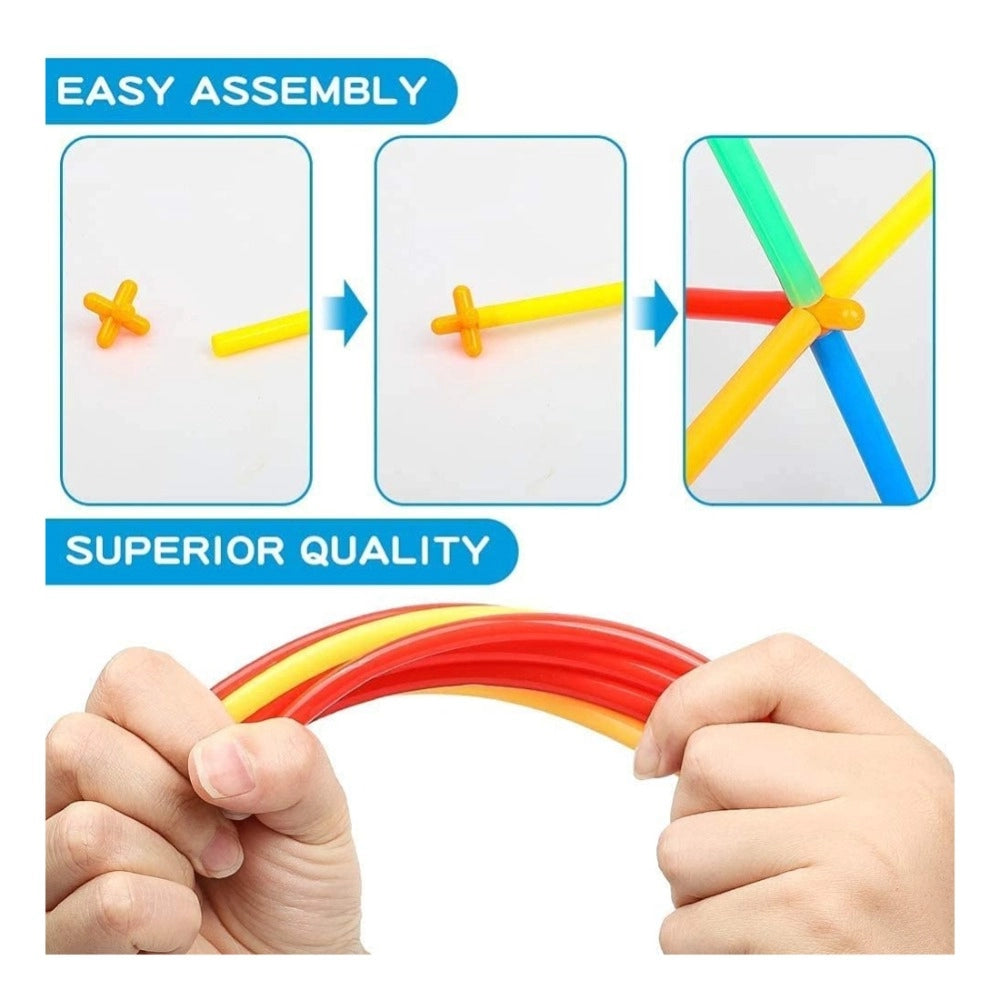 Pipe Block (Straw) toys for kids 3+ years