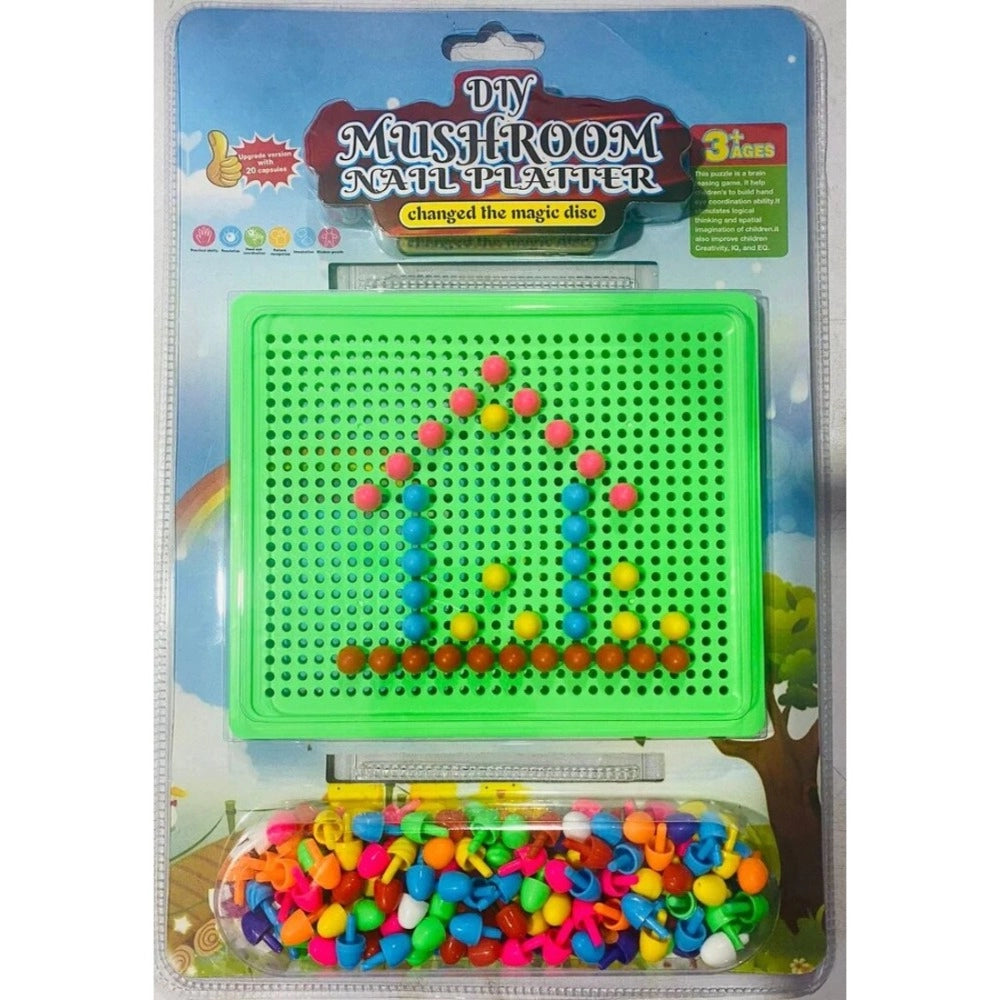 DIY Mushroom Platter toys for kids 3+ years