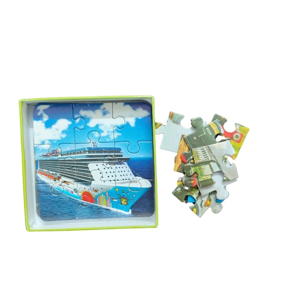 4 Pcs Set Transport Puzzle educational toys for kids 3+ years