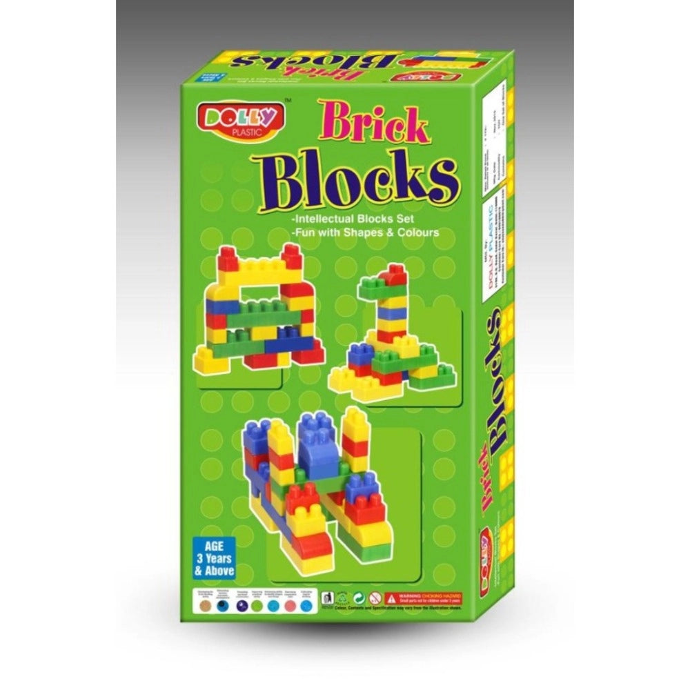 Brick Blocks educational toys for kids 3+ years