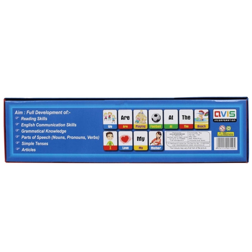Sentence Master With 90 Cards educational toys for kids 5+ years