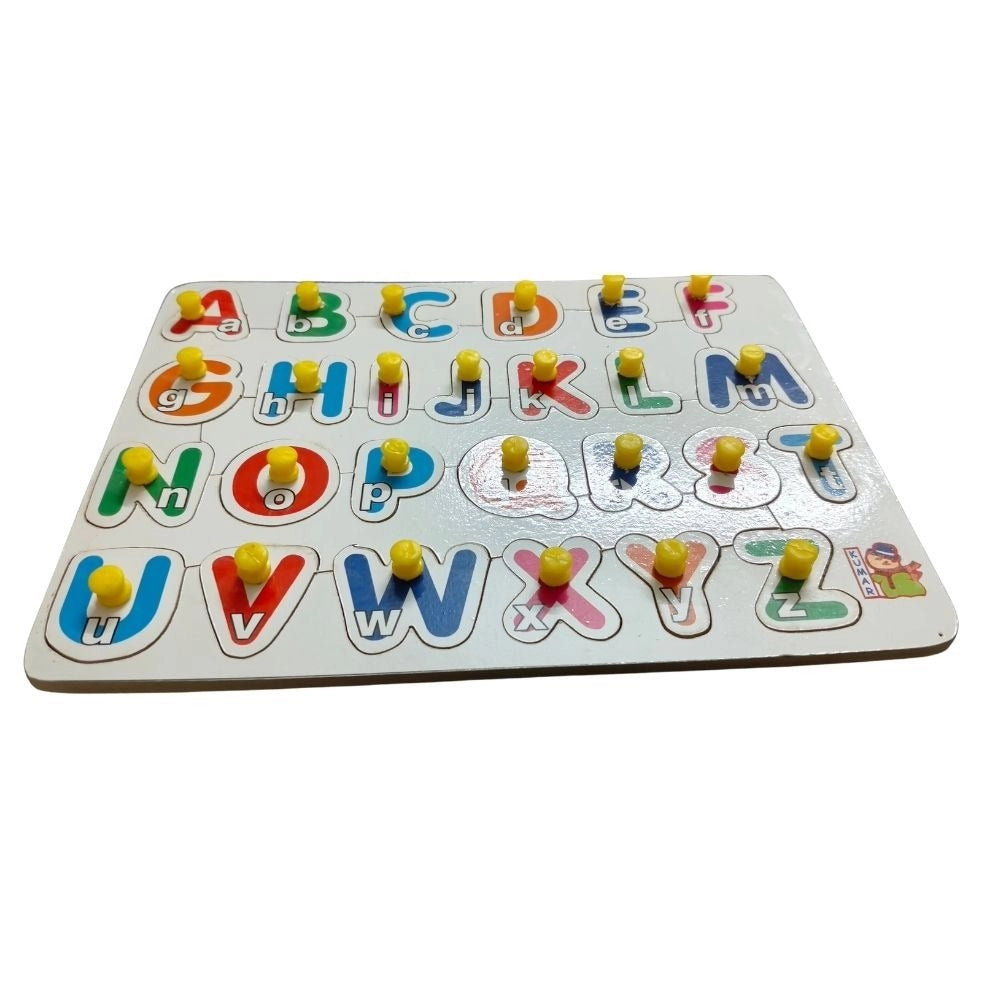 Alphapet With small letter Wooden Puzzle educational toys for kids 3+ years