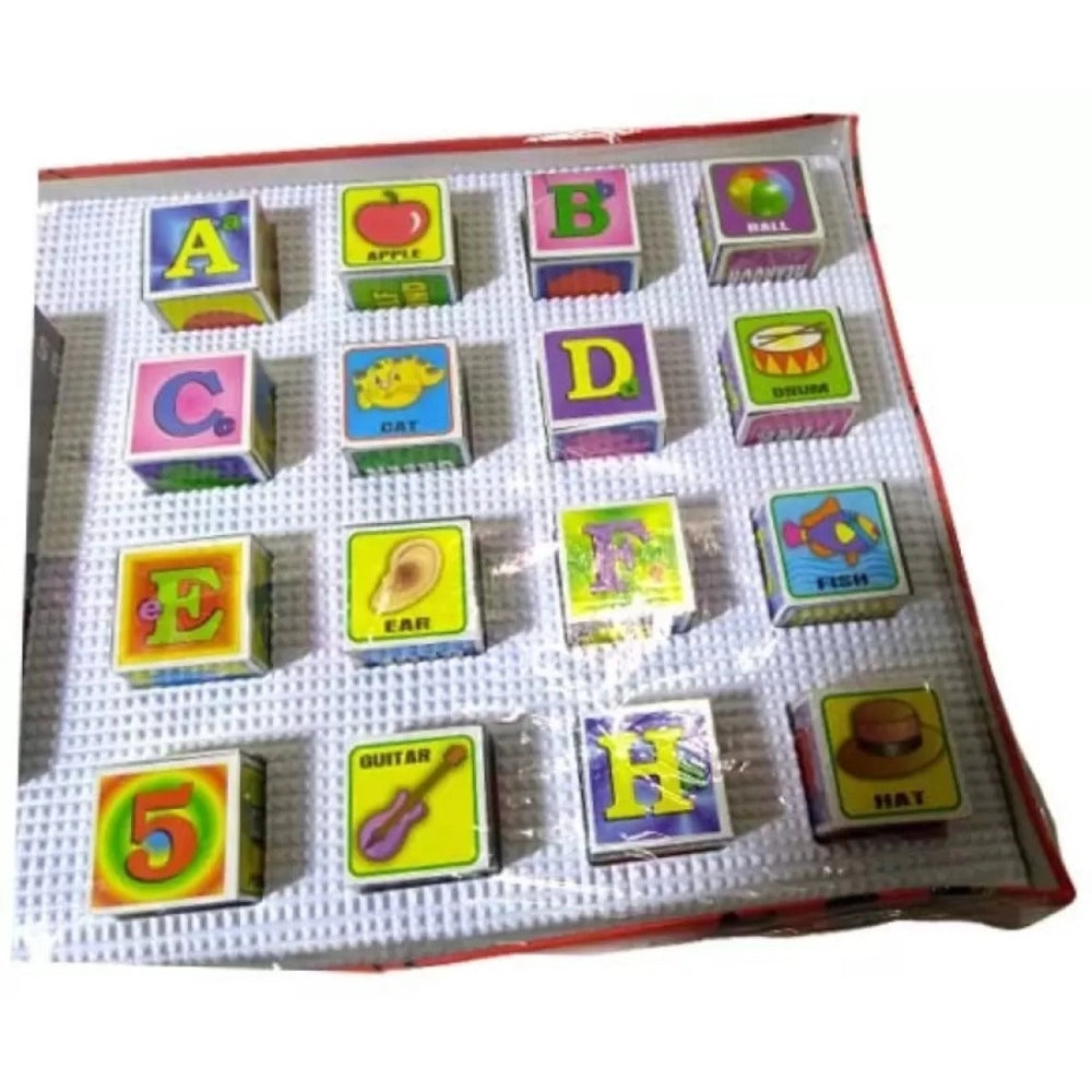 2 In 1 Sun Flower Puzzle And Blocks educational toys for kids 3+ years