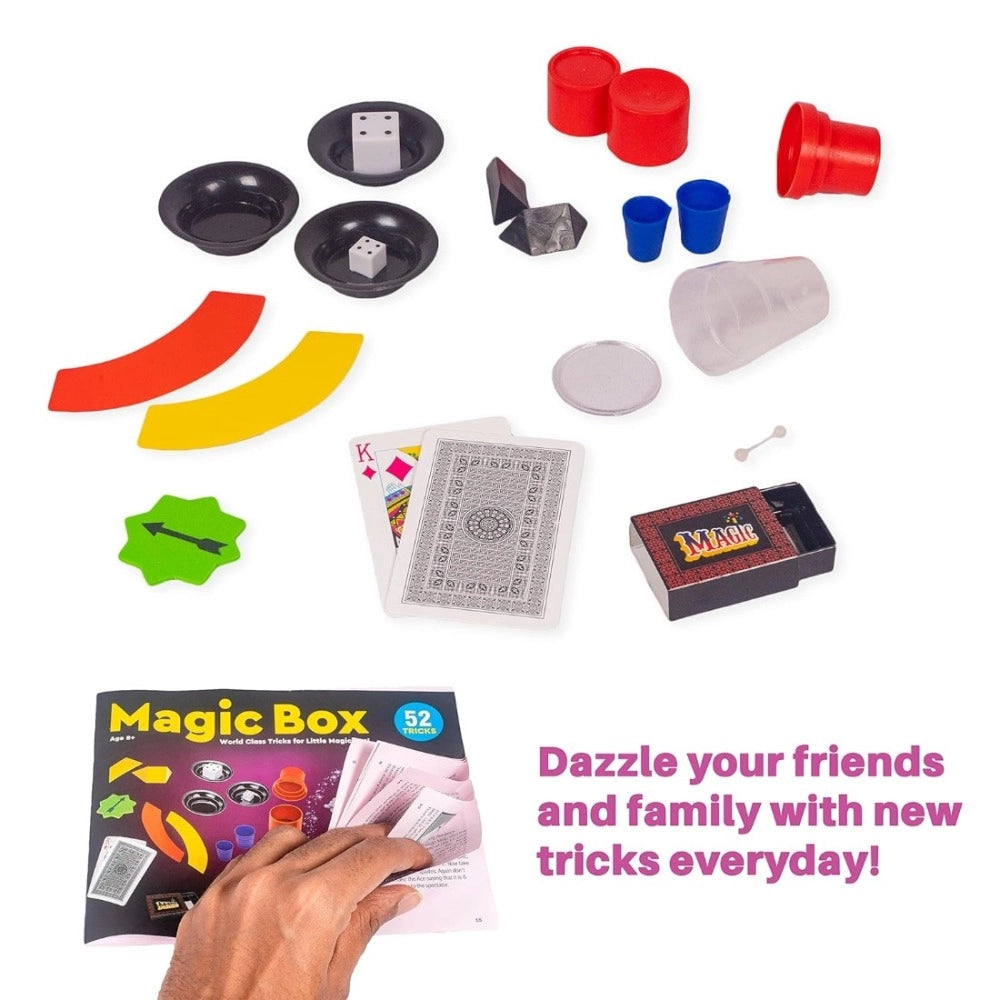 Magician Tricks Magic Box educational toys for kids 3+ years