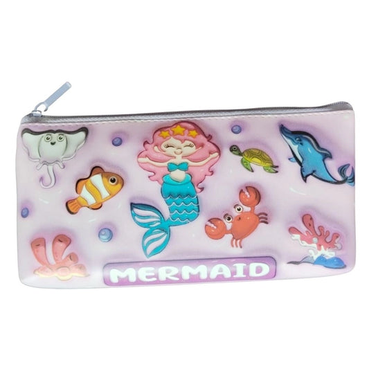 Mermaid Pencil Pouch kids toys for kids 3+ years
