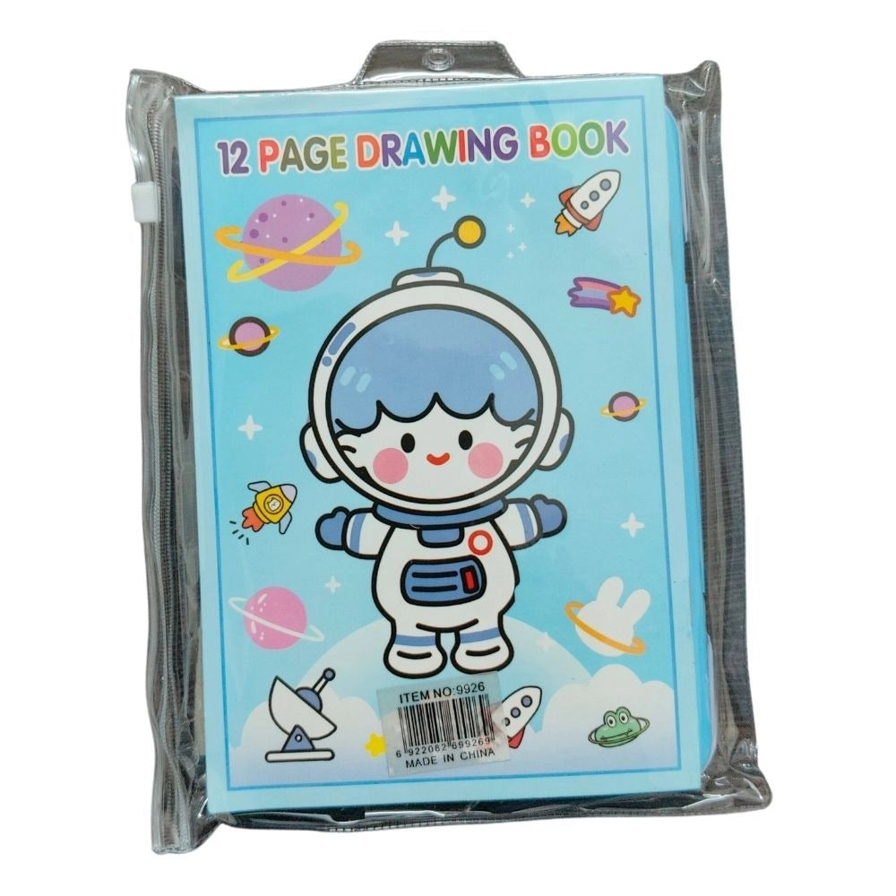Space Travel Theme Pencil Metal Box Set kids toys for kids 3+ years