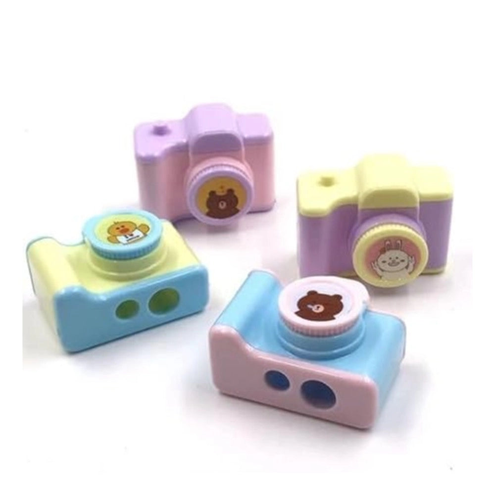 Pack Of 3 Camera Model Sharpener kids toys for kids 3+ years