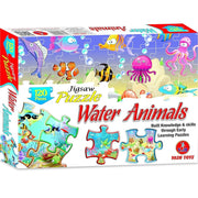 120 Pcs Jigsaw Puzzle Water Animals Set educational toys for kids 4+ years